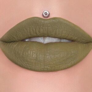 NIB Jeffree Star Dead Presidents Velour Liquid Lipstick Olive Green